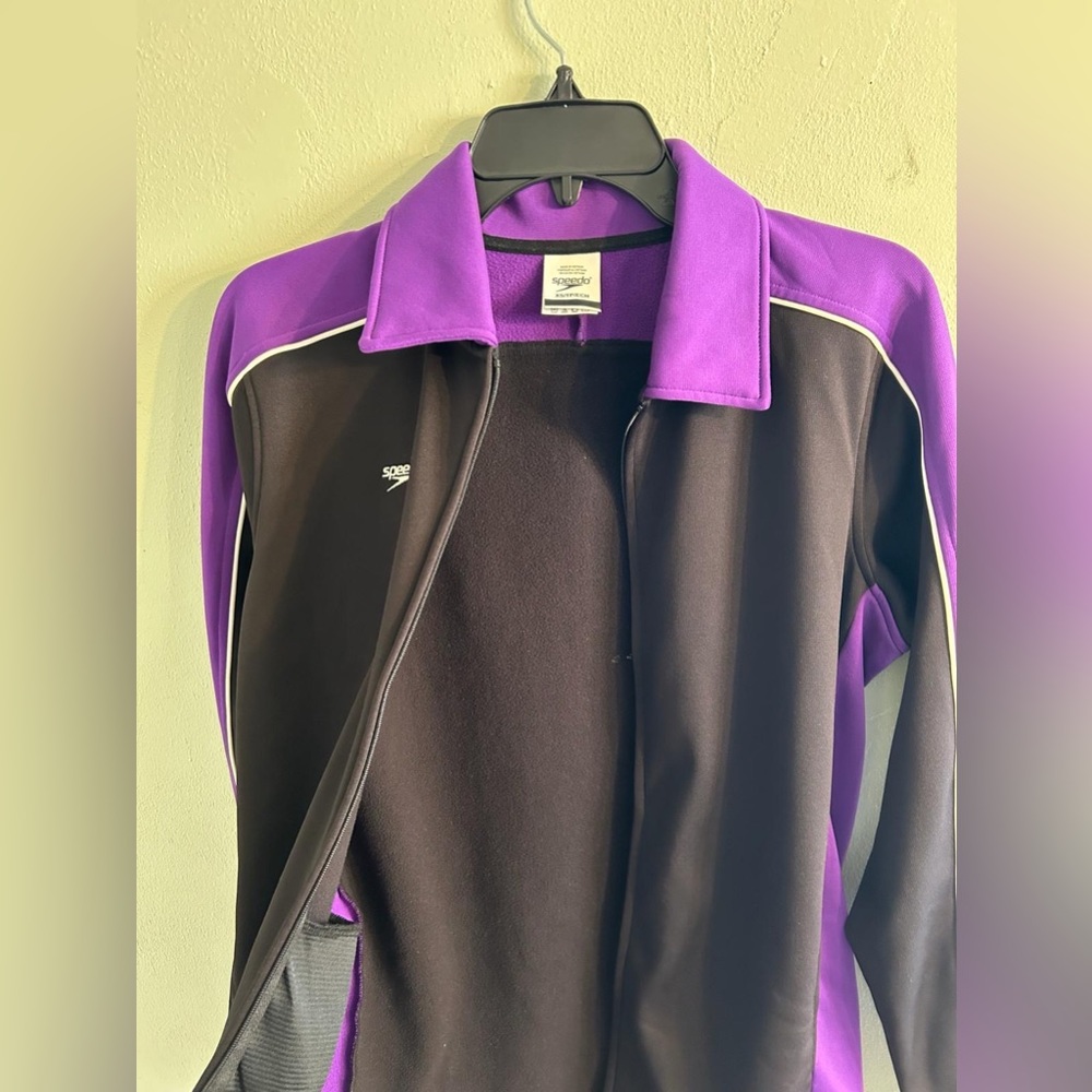 Speedo sweatshirt unisex zip up size S - Picture 2 of 5